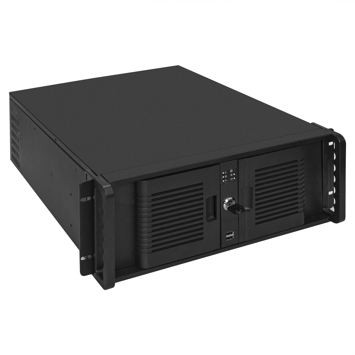 Server case ExeGate Pro 4U480-15/4U4132/RM-500ADS