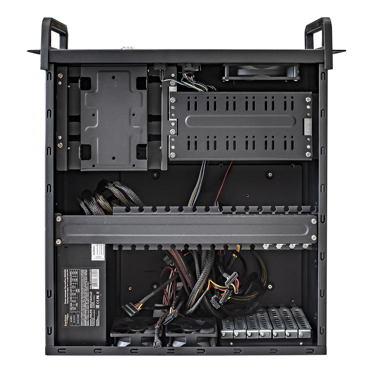 Server case ExeGate Pro 4U450-07/4U4017S/RM-800ADS