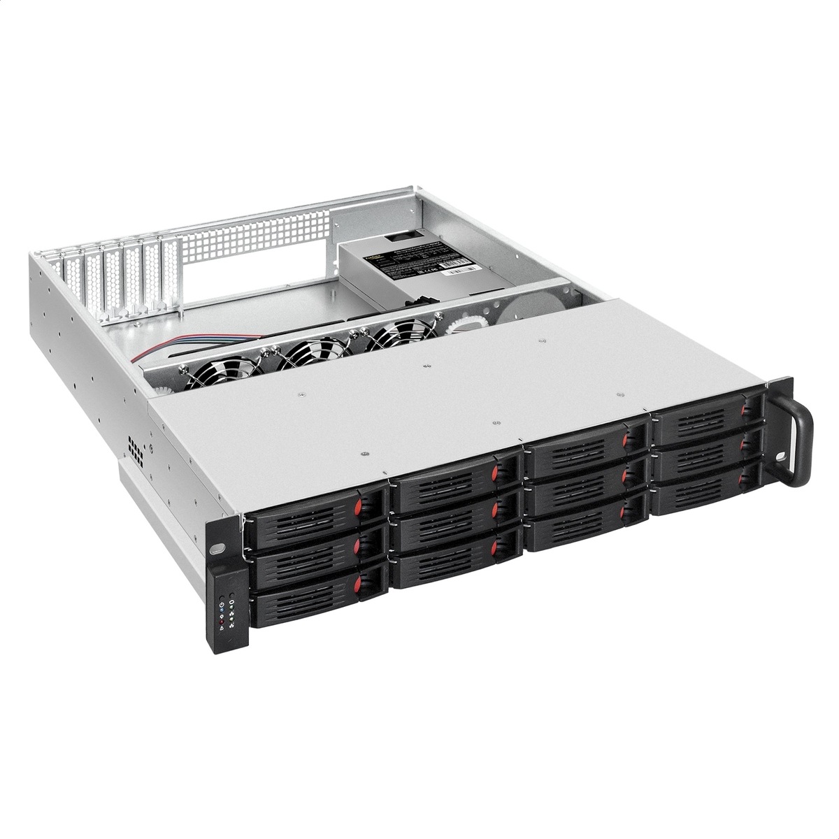 Server case ExeGate Pro 2U550-HS12/1U-500ADS