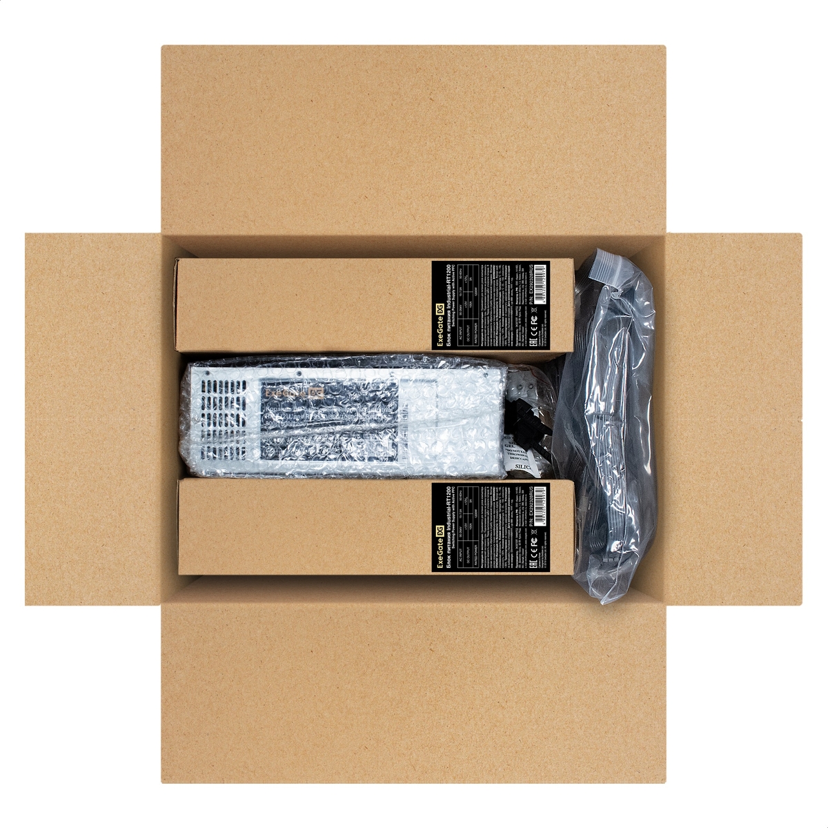 2U Redundant 2x1200W ExeGate Industrial-RTS1200 2U Redundant 2x1200W ExeGate Industrial-RTS1200