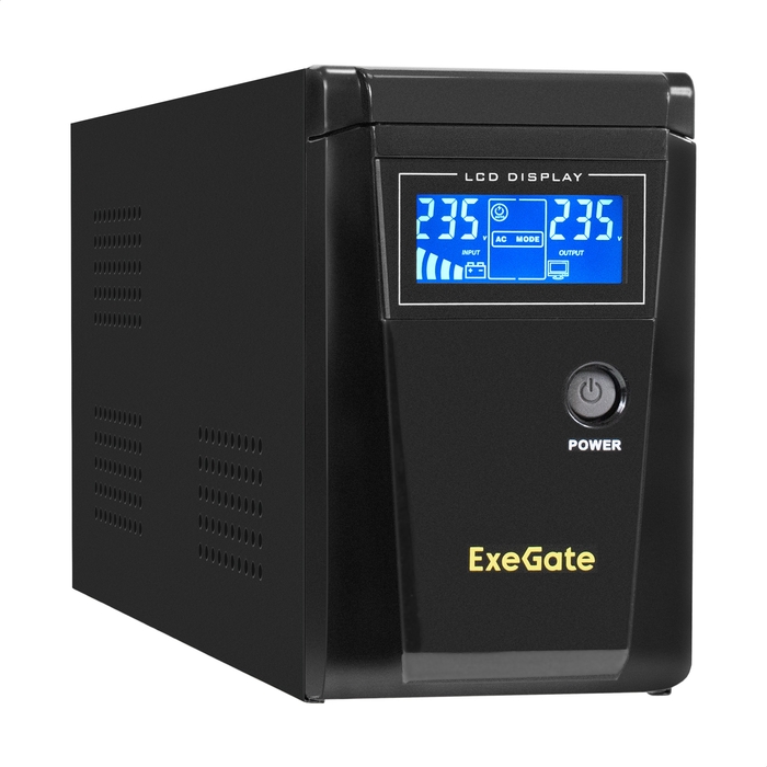 UPS (inverter, sinus, for boiler) ExeGate SineTower SZ-600.LCD.AVR.1SH
