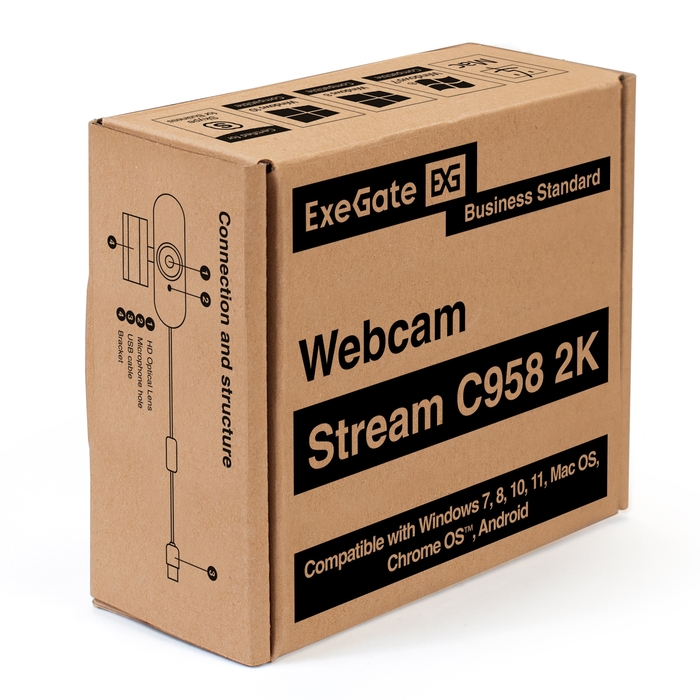 Web camera ExeGate Stream C958 2K