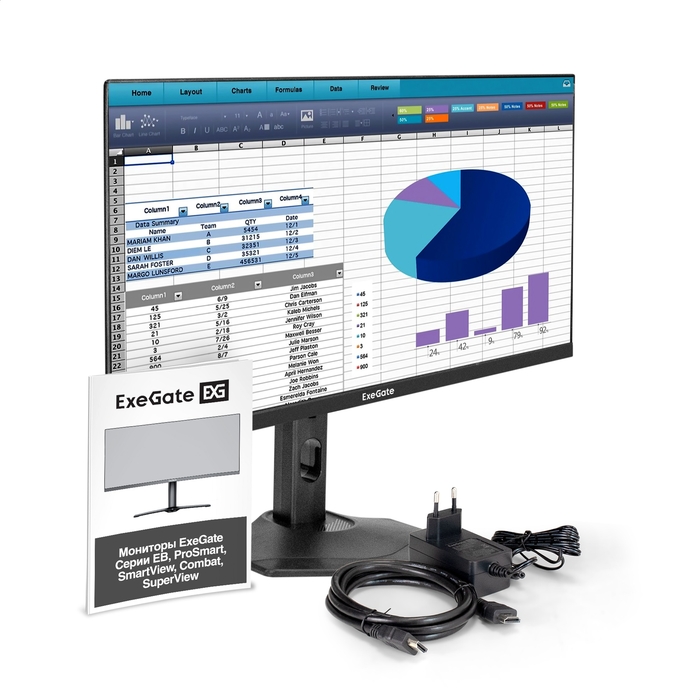 Monitor 23.8" ExeGate ProSmart EH2407CA0 Monitor 23.8" ExeGate ProSmart EH2407CA0