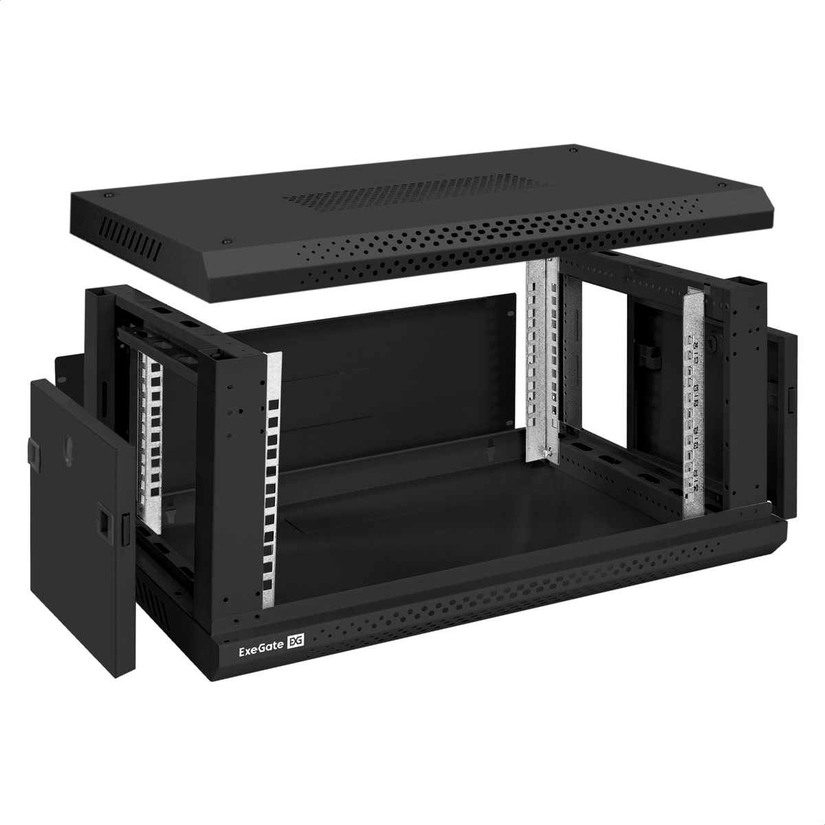 Telecommunication cabinet 19" 4U ExeGate EC-WM-4U.450.G.BLACK Telecommunication cabinet 19" 4U ExeGate EC-WM-4U.450.G.BLACK