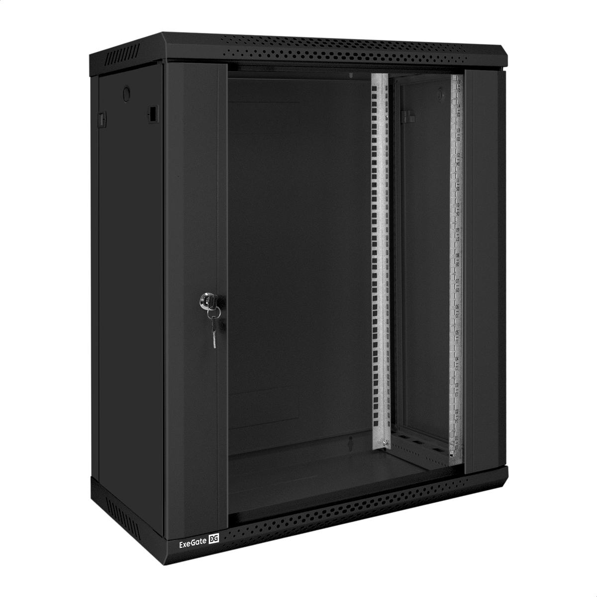 Telecommunication cabinet 19" 15U ExeGate EC-WM-15U.450.G.BLACK Telecommunication cabinet 19" 15U ExeGate EC-WM-15U.450.G.BLACK