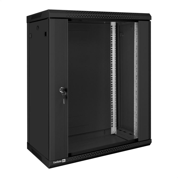 Telecommunication cabinet 19" 15U ExeGate EC-WM-15U.450.G.BLACK Telecommunication cabinet 19" 15U ExeGate EC-WM-15U.450.G.BLACK