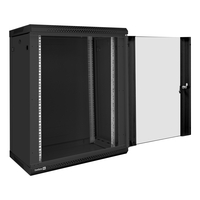 Telecommunication cabinet 19" 15U ExeGate EC-WM-15U.450.G.BLACK Telecommunication cabinet 19" 15U ExeGate EC-WM-15U.450.G.BLACK