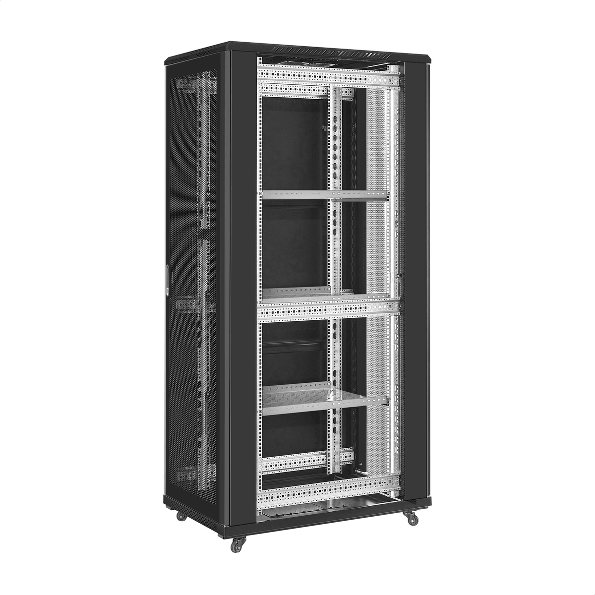 Telecommunication cabinet 19" 42U ExeGate EC-FS-42U.600.1000.V.V.BLACK Telecommunication cabinet 19" 42U ExeGate EC-FS-42U.600.1000.V.V.BLACK