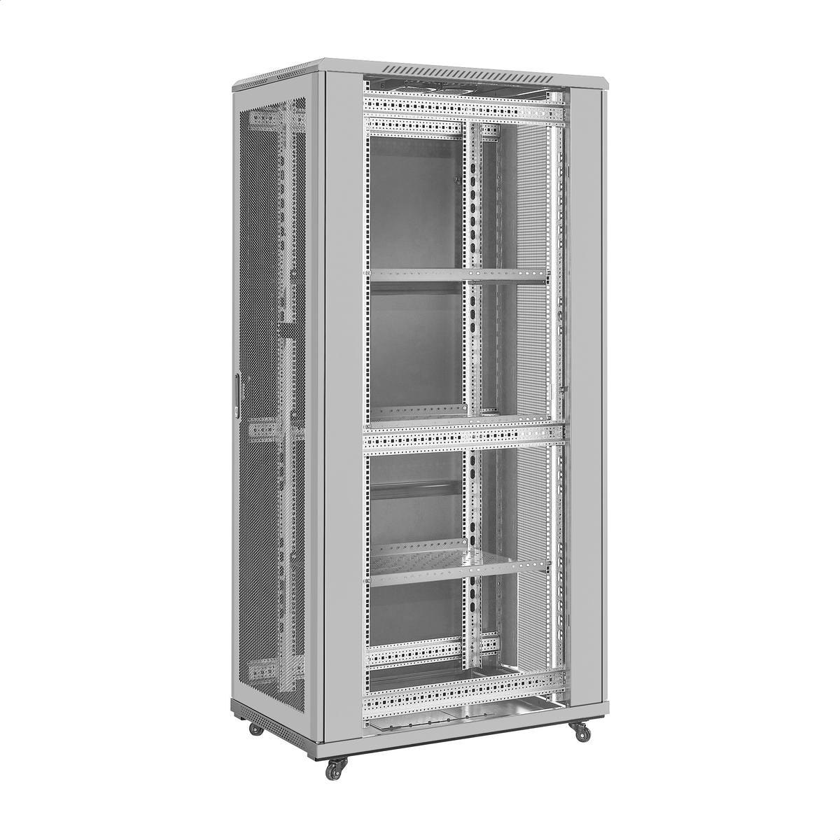 Telecommunication cabinet 19" 42U ExeGate EC-FS-42U.600.1000.V.V.GREY Telecommunication cabinet 19" 42U ExeGate EC-FS-42U.600.1000.V.V.GREY