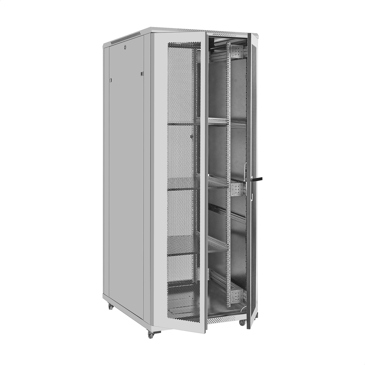 Telecommunication cabinet 19" 42U ExeGate EC-FS-42U.800.1000.V.V.GREY Telecommunication cabinet 19" 42U ExeGate EC-FS-42U.800.1000.V.V.GREY