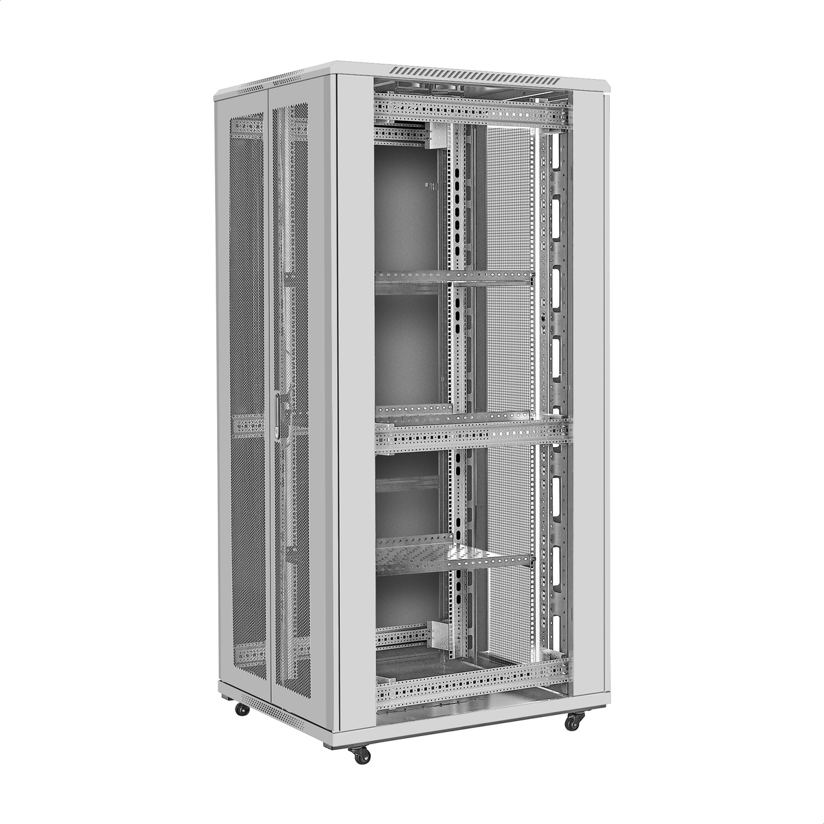 Telecommunication cabinet 19" 42U ExeGate EC-FS-42U.800.1000.V.V.GREY Telecommunication cabinet 19" 42U ExeGate EC-FS-42U.800.1000.V.V.GREY