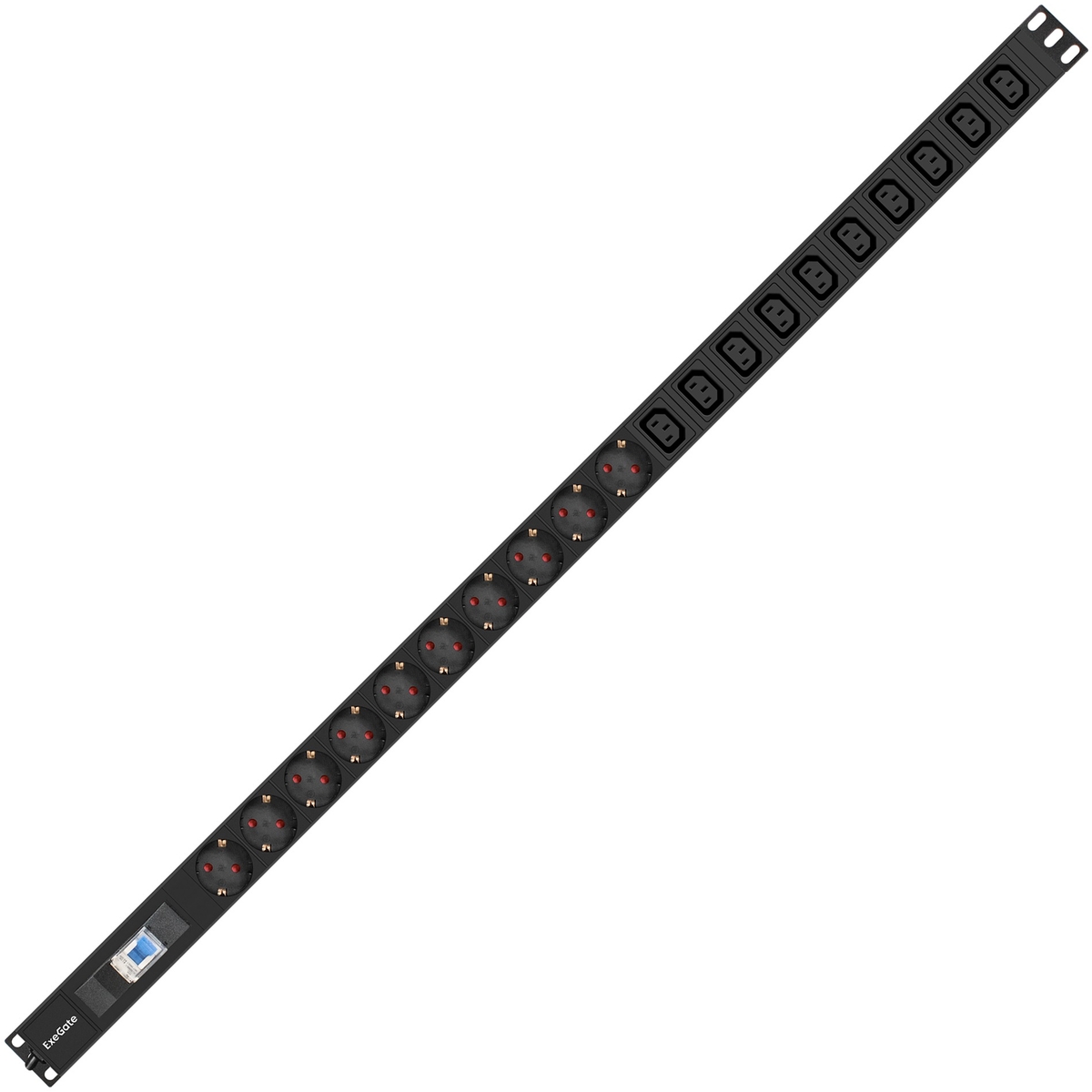 PDU ExeGate ServerPro PDU-V213 Al-10C1310S-EU2-1P PDU ExeGate ServerPro PDU-V213 Al-10C1310S-EU2-1P
