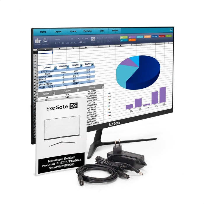 Monitor 21.5" ExeGate ProSmart ER2207A Monitor 21.5" ExeGate ProSmart ER2207A