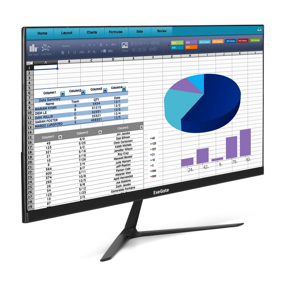 Monitor 24.5" ExeGate SmartView EH1500TA Monitor 24.5" ExeGate SmartView EH1500TA