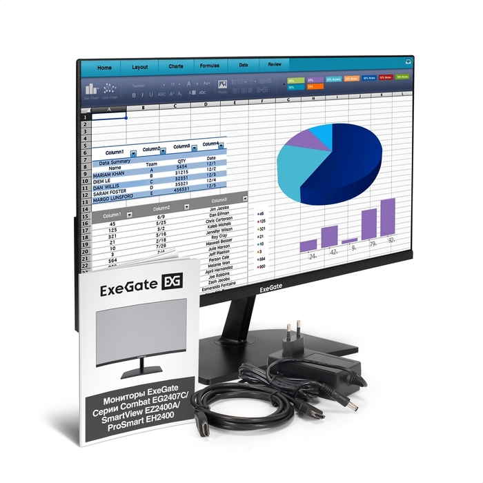 Monitor 23.8" ExeGate SmartView EZ2400A Monitor 23.8" ExeGate SmartView EZ2400A