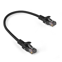 Patch cord ExeGate UTP-RJ45-RJ45-5e-CU-0,3M-BK Patch cord ExeGate UTP-RJ45-RJ45-5e-CU-0,3M-BK