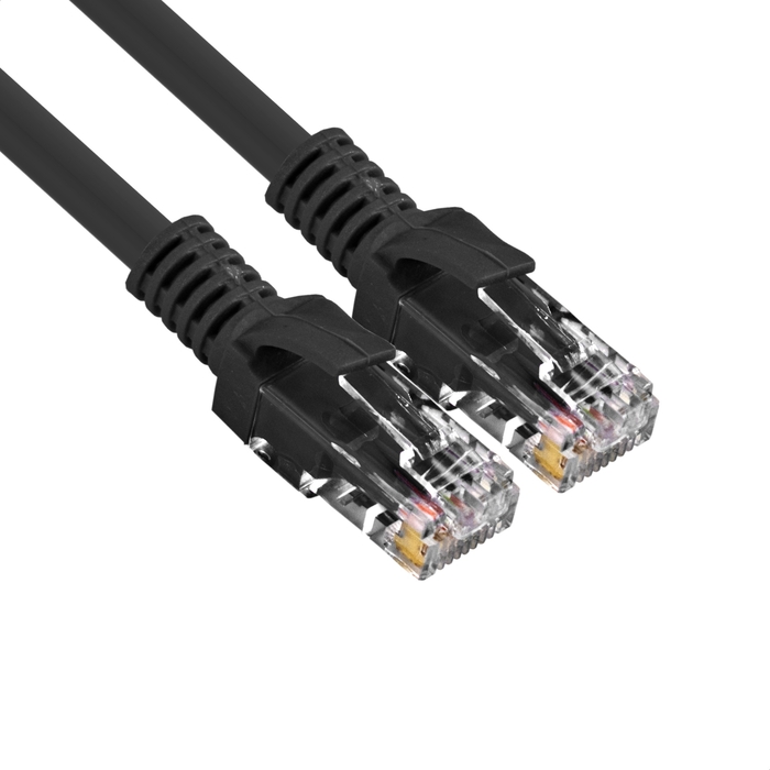 Patch cord ExeGate UTP-RJ45-RJ45-5e-CU-0,3M-BK Patch cord ExeGate UTP-RJ45-RJ45-5e-CU-0,3M-BK