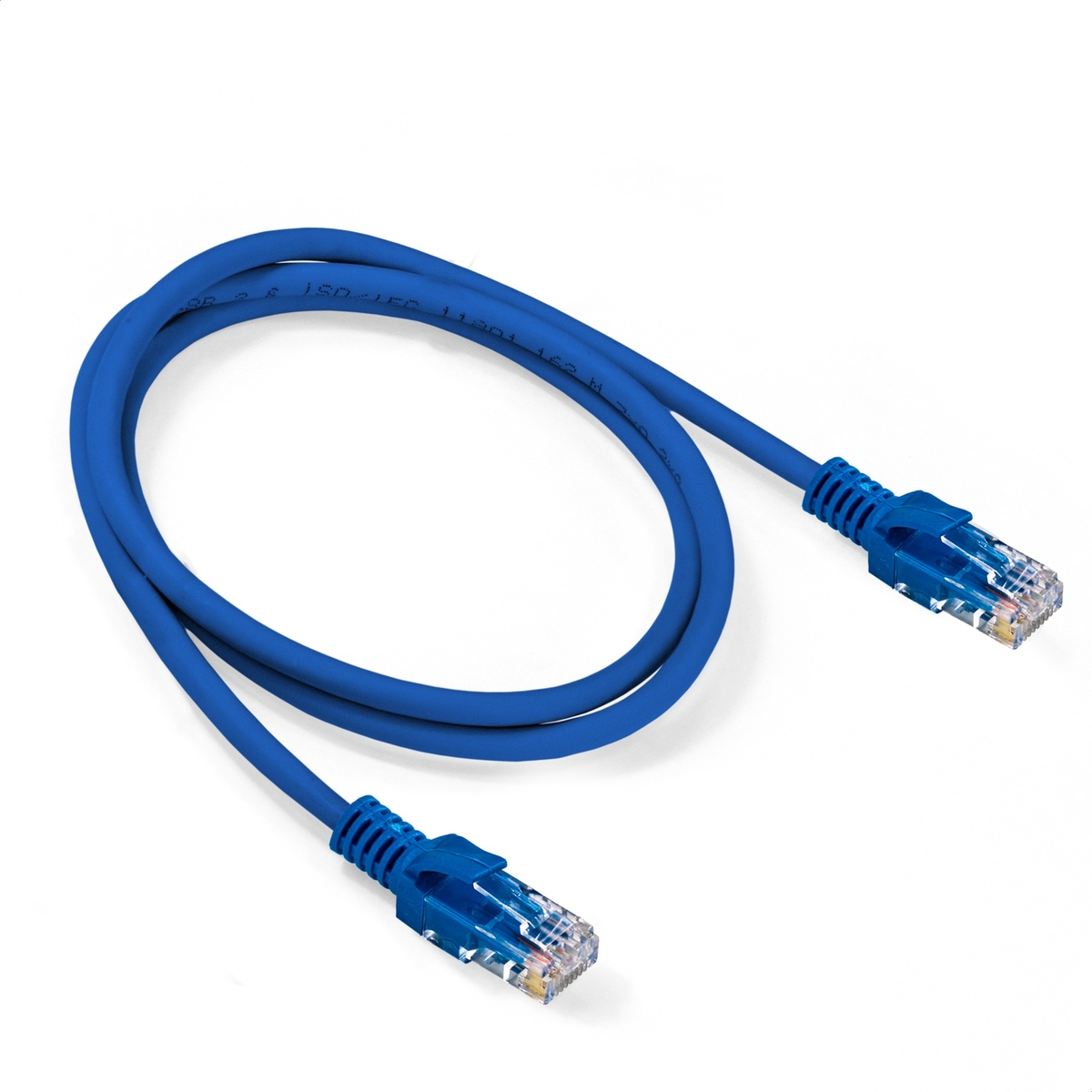 Patch cord ExeGate UTP-RJ45-RJ45-5e-CU-1M-BL Patch cord ExeGate UTP-RJ45-RJ45-5e-CU-1M-BL
