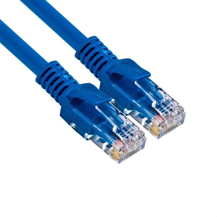Patch cord ExeGate UTP-RJ45-RJ45-5e-CU-1M-BL Patch cord ExeGate UTP-RJ45-RJ45-5e-CU-1M-BL