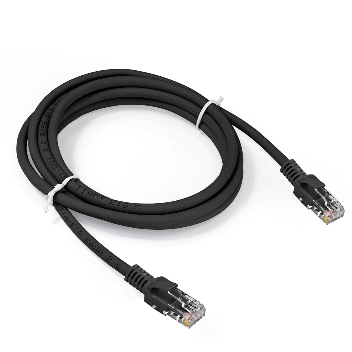 Patch cord ExeGate UTP-RJ45-RJ45-5e-CU-2M-BK Patch cord ExeGate UTP-RJ45-RJ45-5e-CU-2M-BK