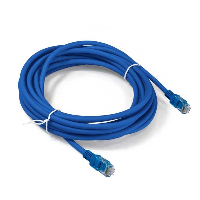 Patch cord ExeGate UTP-RJ45-RJ45-5e-CU-10M-BL Patch cord ExeGate UTP-RJ45-RJ45-5e-CU-10M-BL