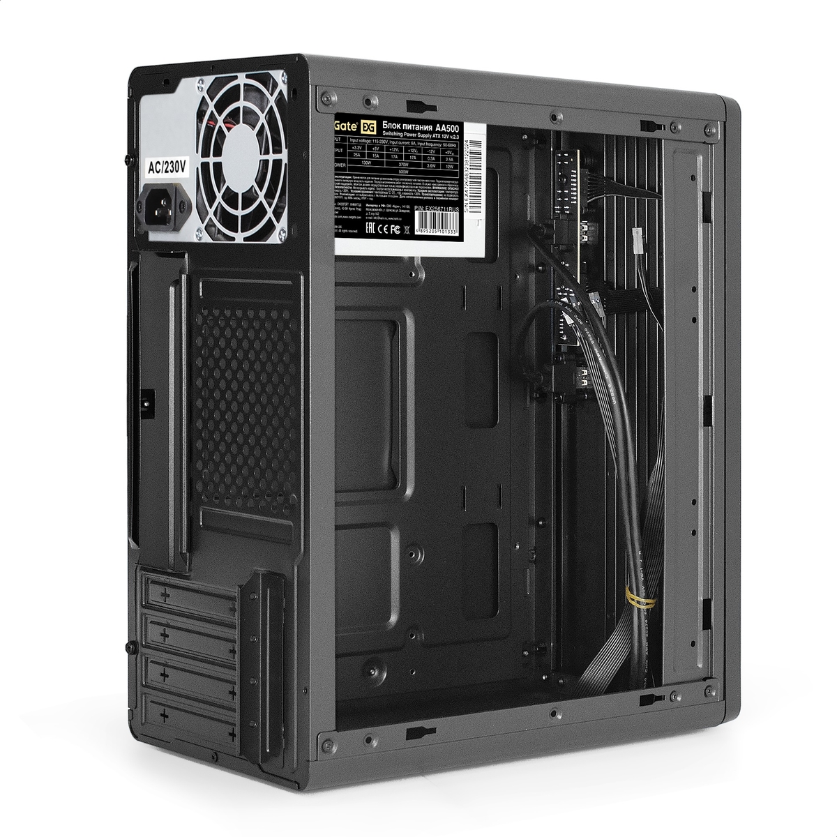 Minitower ExeGate BAA-503U2-AA500 Minitower ExeGate BAA-503U2-AA500