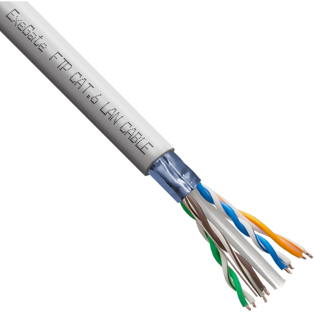 Cable ExeGate FUTP4-C6-CCA-S23-IN-PVC-GY-305 FTP Cable ExeGate FUTP4-C6-CCA-S23-IN-PVC-GY-305 FTP