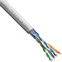 Cable ExeGate FUTP4-C5e-CU-S24-IN-PVC-GY-305-FLUKE FTP Cable ExeGate FUTP4-C5e-CU-S24-IN-PVC-GY-305-FLUKE FTP