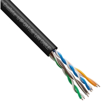 Cable ExeGate UTP4-C5e-CU-S25-OUT-PE-BK-305-FLUKE UTP Cable ExeGate UTP4-C5e-CU-S25-OUT-PE-BK-305-FLUKE UTP