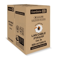 Cable ExeGate UTP4-C5e-CU-S24-IN-LSZH-OR-305-FLUKE UTP Cable ExeGate UTP4-C5e-CU-S24-IN-LSZH-OR-305-FLUKE UTP