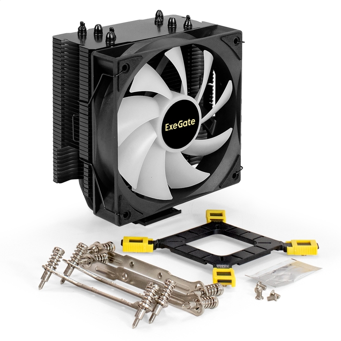 Cooler ExeGate Dark Magic EXX400V3-PWM.RGB Cooler ExeGate Dark Magic EXX400V3-PWM.RGB