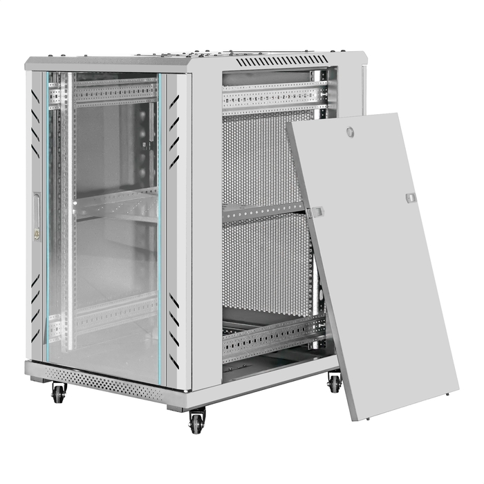 Telecommunication cabinet 19" 18U ExeGate EC-FS-18U.600.800.G.GREY Telecommunication cabinet 19" 18U ExeGate EC-FS-18U.600.800.G.GREY