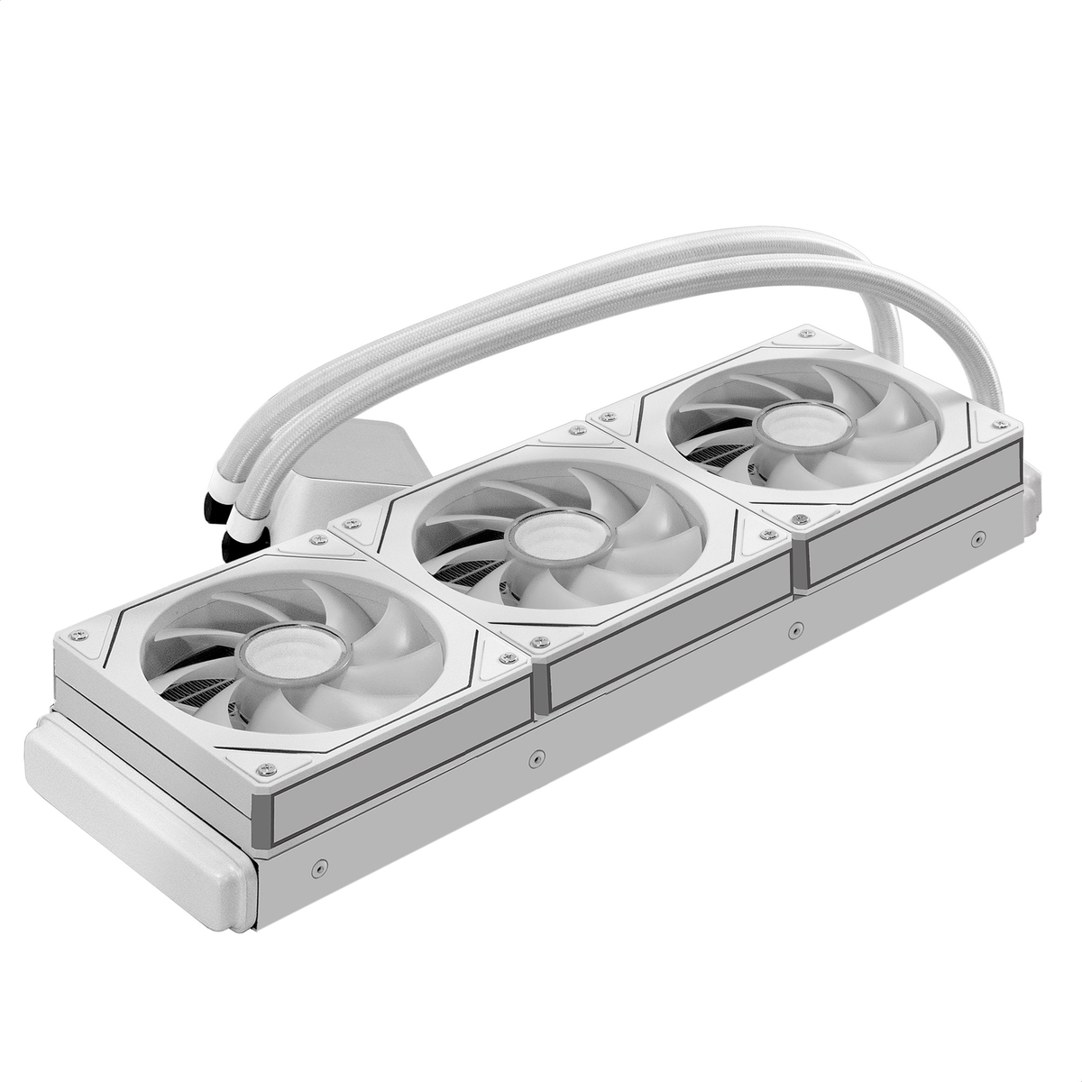 ExeGate DigitalFreezer-360.PWM.ARGB.White ExeGate DigitalFreezer-360.PWM.ARGB.White
