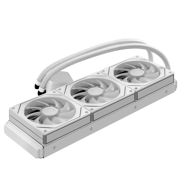 ExeGate DigitalFreezer-360.PWM.ARGB.White ExeGate DigitalFreezer-360.PWM.ARGB.White