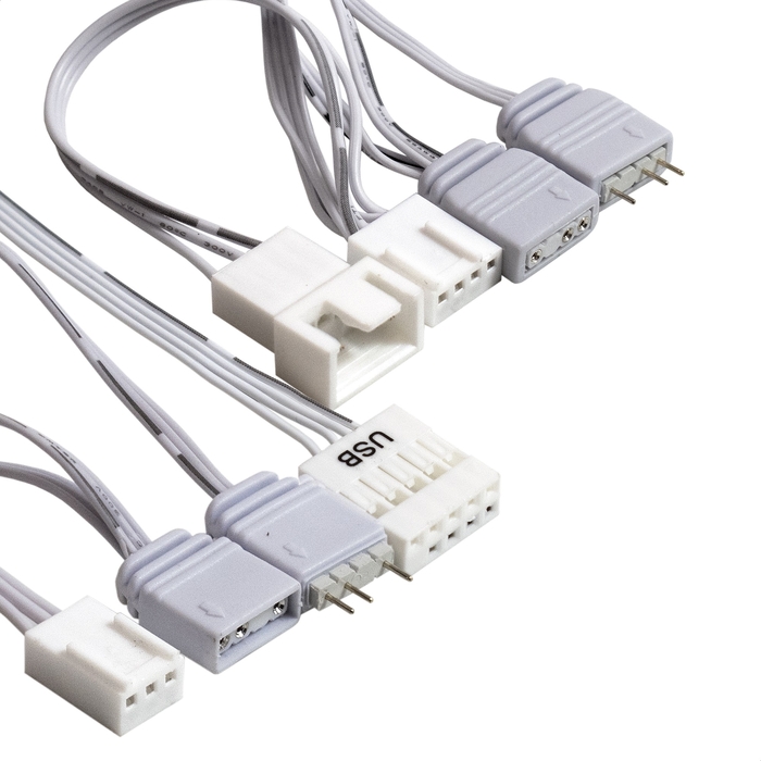 ExeGate DigitalFreezer-240.PWM.ARGB.White ExeGate DigitalFreezer-240.PWM.ARGB.White