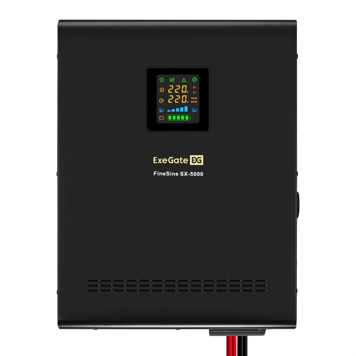 UPS set ExeGate FineSine SX-5000.LCD.AVR.2SH.T + battery HR 12-75-M6 75Ah, 4 pcsce UPS set ExeGate FineSine SX-5000.LCD.AVR.2SH.T + battery HR 12-75-M6 75Ah, 4 pcsce