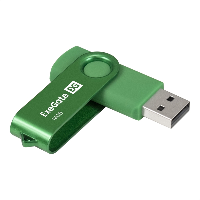 USB flash drive ExeGate Jet 16GB green USB flash drive ExeGate Jet 16GB green