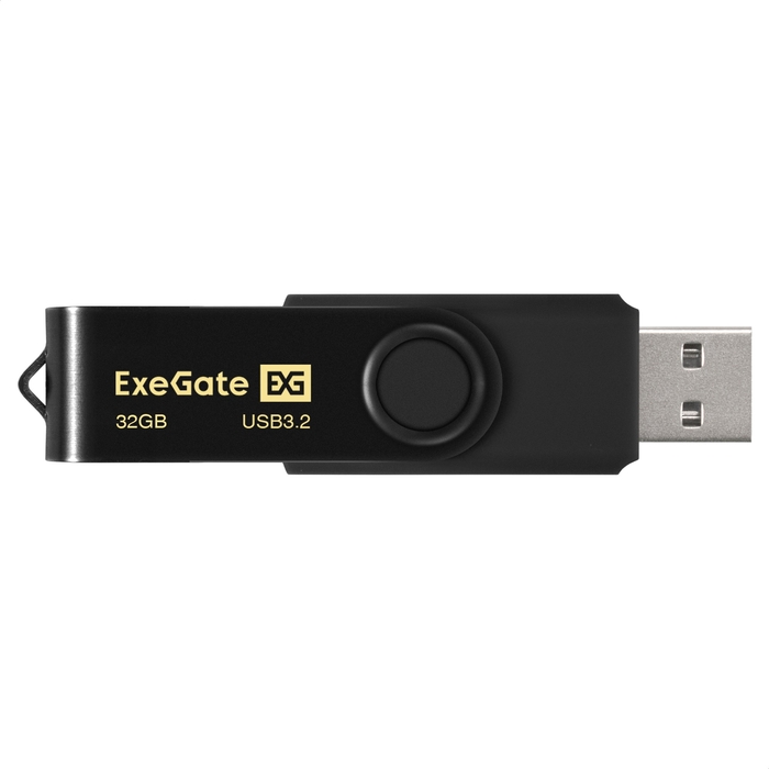 Flash drive USB3.2 Gen1 ExeGate Jet Ultra 32GB black Flash drive USB3.2 Gen1 ExeGate Jet Ultra 32GB black