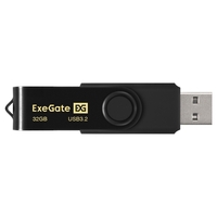 Flash drive USB3.2 Gen1 ExeGate Jet Ultra 32GB black Flash drive USB3.2 Gen1 ExeGate Jet Ultra 32GB black