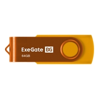 USB flash drive ExeGate Jet 64GB yellow USB flash drive ExeGate Jet 64GB yellow