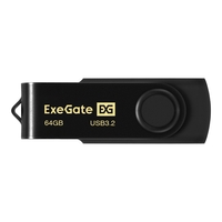 Flash drive USB3.2 Gen1 ExeGate Jet Ultra 64GB black Flash drive USB3.2 Gen1 ExeGate Jet Ultra 64GB black