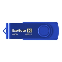 Flash drive USB3.2 Gen1 ExeGate Jet Ultra 64GB blue Flash drive USB3.2 Gen1 ExeGate Jet Ultra 64GB blue