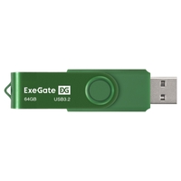 Flash drive USB3.2 Gen1 ExeGate Jet Ultra 64GB green Flash drive USB3.2 Gen1 ExeGate Jet Ultra 64GB green