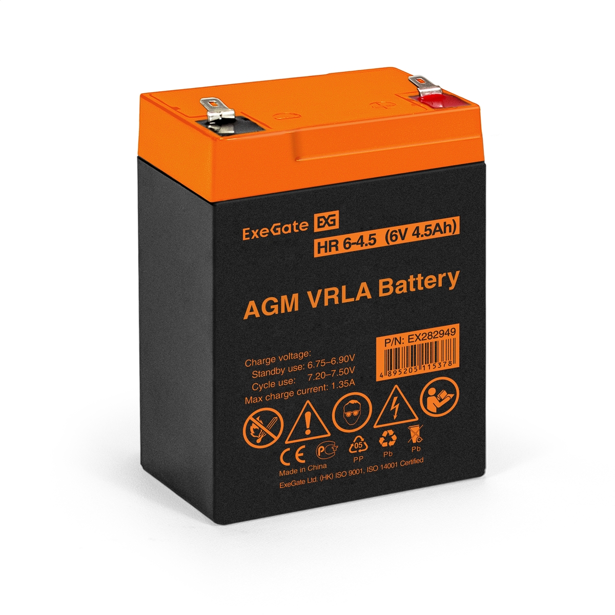 Battery ExeGate HR 6-4.5 Battery ExeGate HR 6-4.5