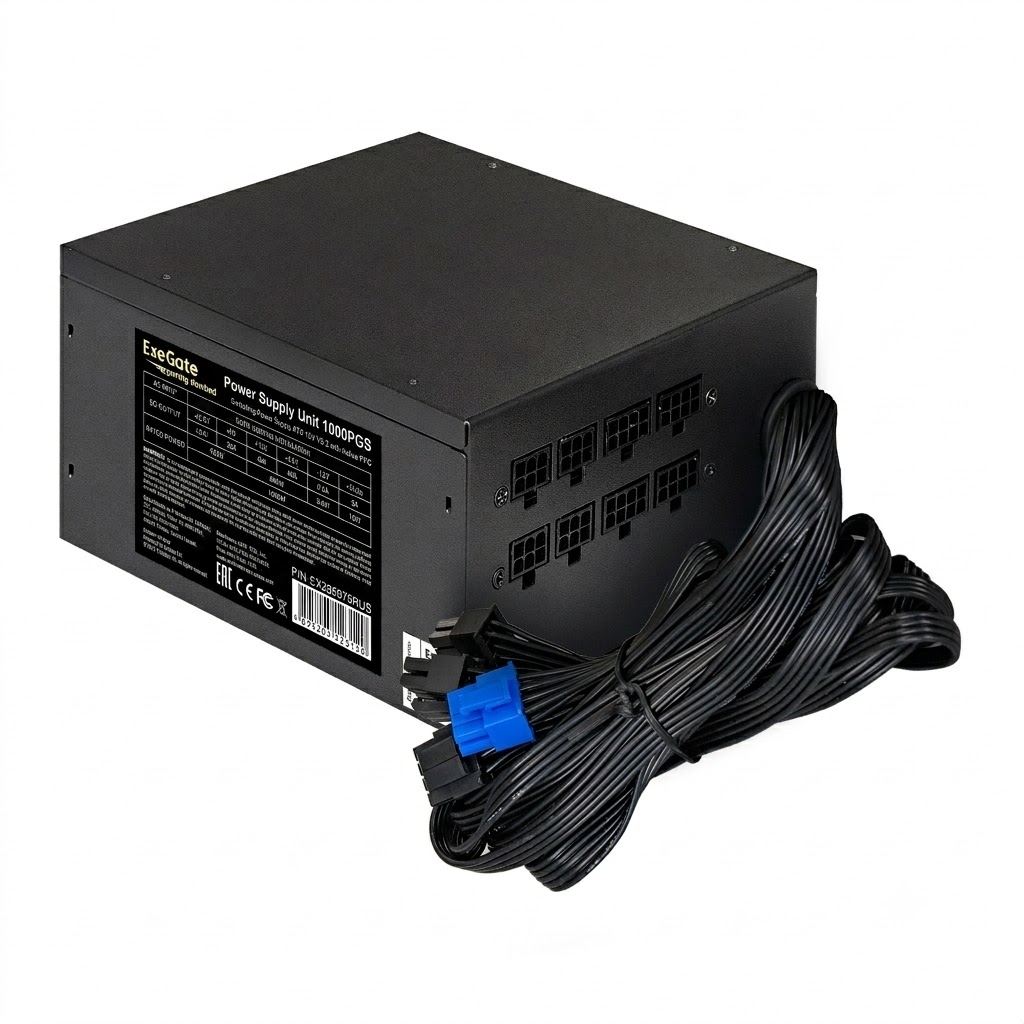 PSU 1000W ExeGate Gaming Standard 1000PGS PSU 1000W ExeGate Gaming Standard 1000PGS