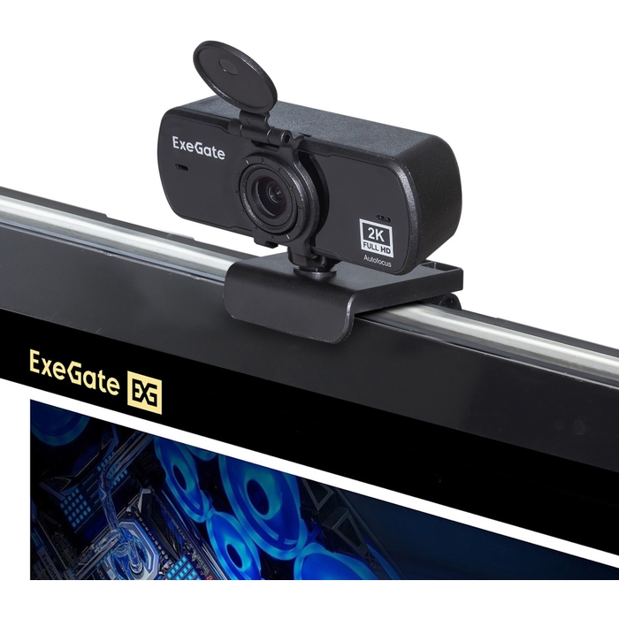 Web camera ExeGate Stream C940 Wide 2K AF T-Tripod Web camera ExeGate Stream C940 Wide 2K AF T-Tripod