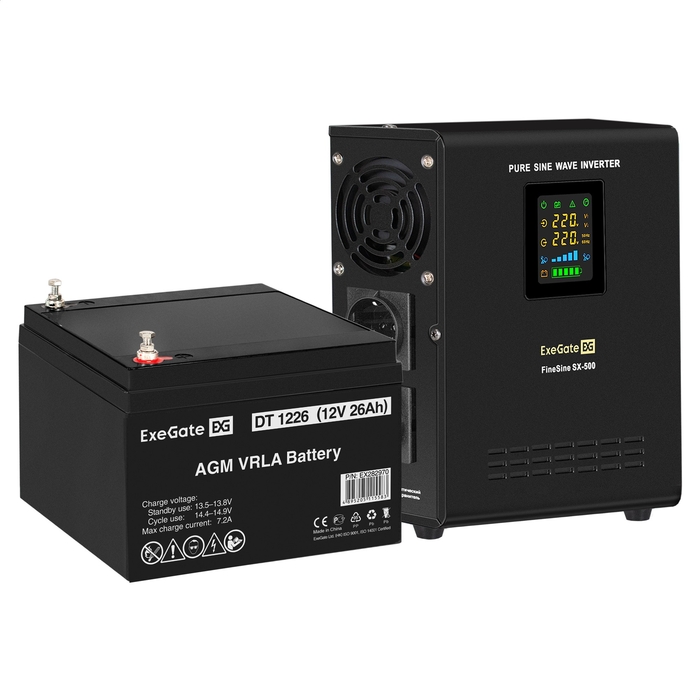 ExeGate FineSine SX-500.LCD.AVR.2SH + DT 1226 26 1 ExeGate FineSine SX-500.LCD.AVR.2SH + DT 1226 26 1