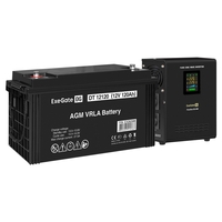 UPS set ExeGate FineSine SX-500.LCD.AVR.2SH + battery DT 12120 (12V, 120Ah), 1 piece UPS set ExeGate FineSine SX-500.LCD.AVR.2SH + battery DT 12120 (12V, 120Ah), 1 piece