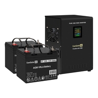 UPS set ExeGate FineSine SX-1500.LCD.AVR.2SH + battery DT 1233 (12V, 33Ah), 2 pcsece UPS set ExeGate FineSine SX-1500.LCD.AVR.2SH + battery DT 1233 (12V, 33Ah), 2 pcsece