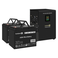 UPS set ExeGate FineSine SX-1500.LCD.AVR.2SH + battery DT 1275 (12V, 75Ah), 2 pcsece UPS set ExeGate FineSine SX-1500.LCD.AVR.2SH + battery DT 1275 (12V, 75Ah), 2 pcsece